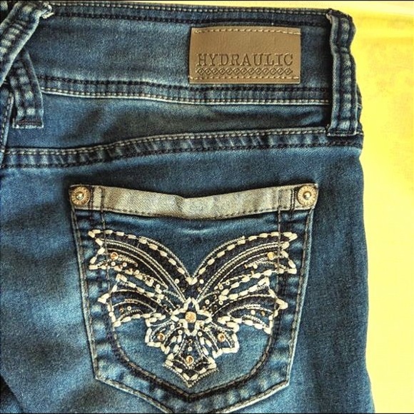 Hydraulic Denim - Hydraulic Super Skinny Low Rise Jeans Bailey 9/10